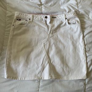 Women’s White Vintage Tommy Hilfiger Skirt